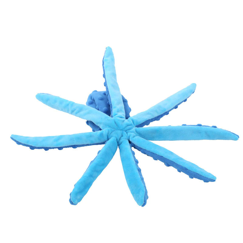Interactive Octopus Plush Chew Toy for Dogs and Cats