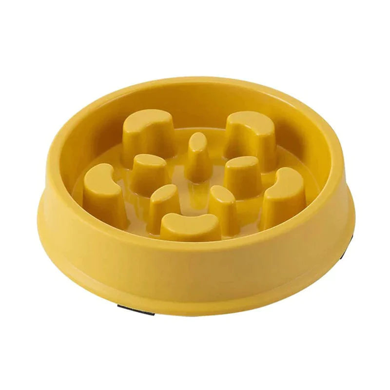 Slow Feed Non-Slip Bowl – Choke-Proof for Small Dogs & Cats