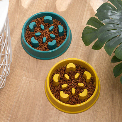 Slow Feed Non-Slip Bowl – Choke-Proof for Small Dogs & Cats