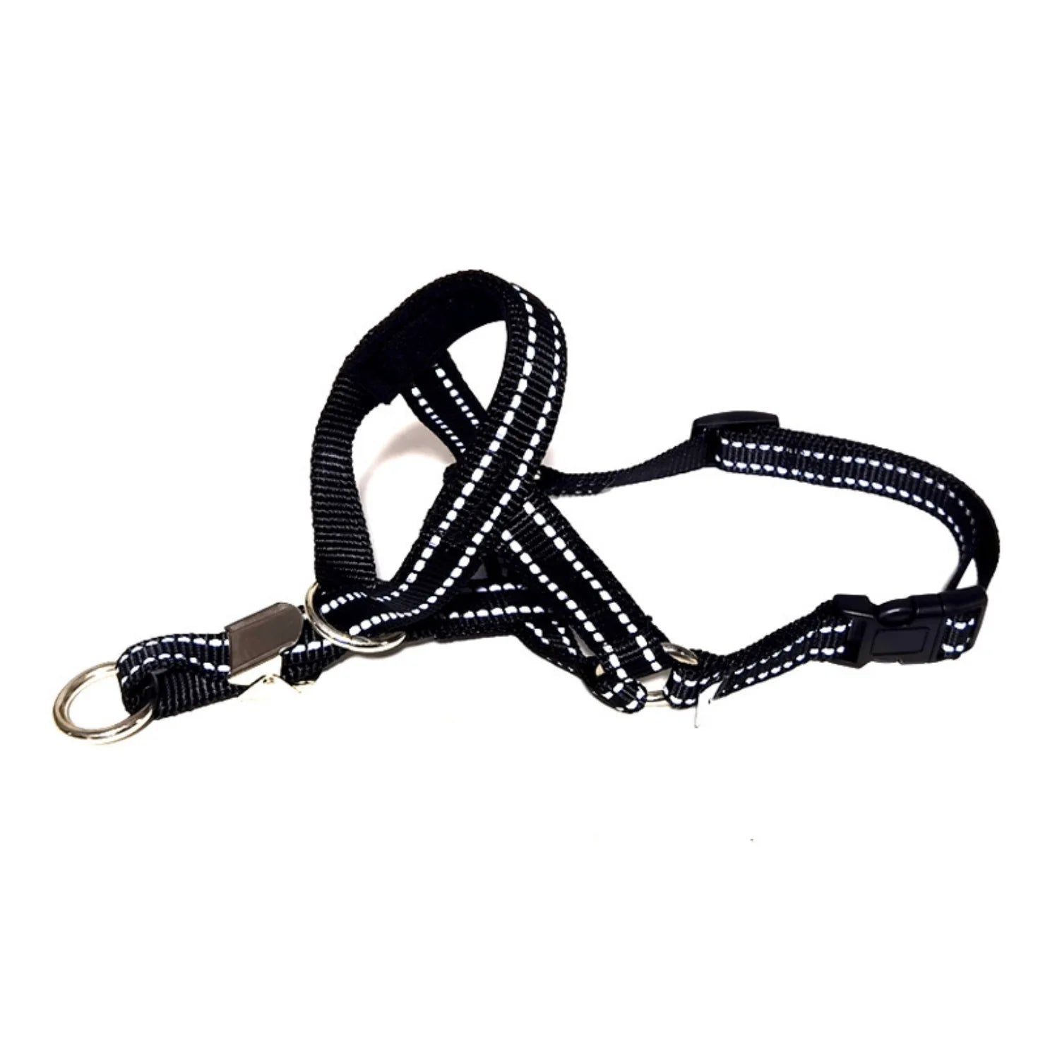 Reflective Dog Headcollar & Harness - No-Pull Training Collar for Small to Large Dogs