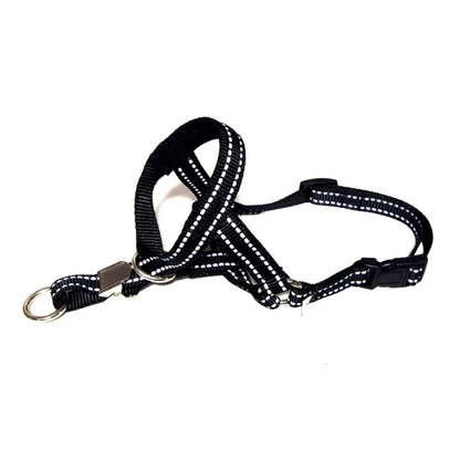 Reflective Dog Headcollar & Harness - No-Pull Training Collar for Small to Large Dogs