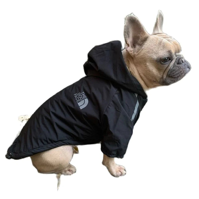Waterproof Hooded Dog Winter Coat – Reflective Warm Jacket for Small Breeds