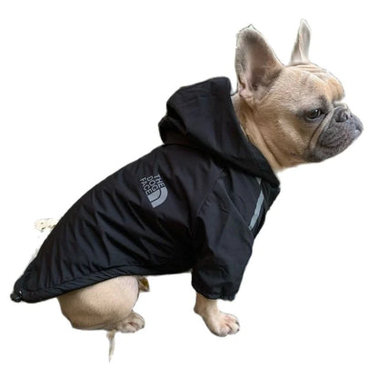 Waterproof Hooded Dog Winter Coat – Reflective Warm Jacket for Small Breeds