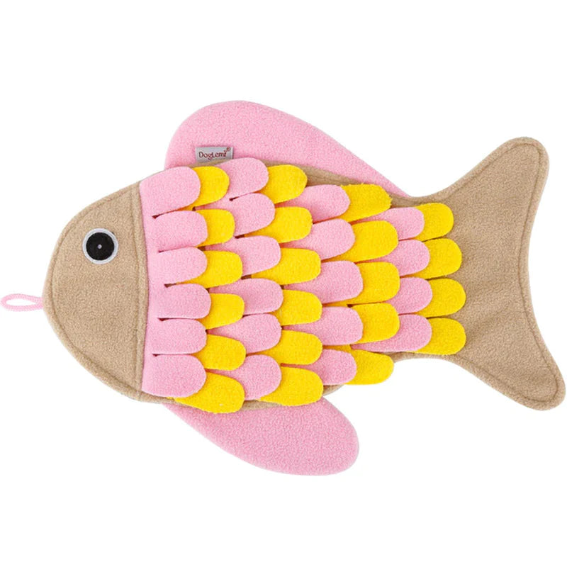 ATUBAN Snuffle Mat for Dogs – Interactive Slow Feeder with Squeaky Egg Toys