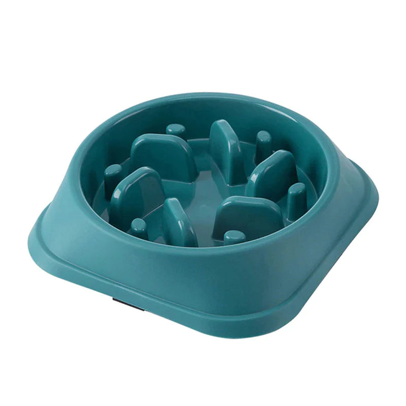 Slow Feed Non-Slip Bowl – Choke-Proof for Small Dogs & Cats