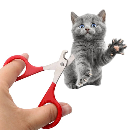 Professional Cat & Small Dog Nail Clippers – Safe Grooming Trimmer