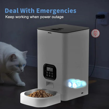 HEYBO WiFi Smart Pet Feeder – App-Controlled Automatic Feeding