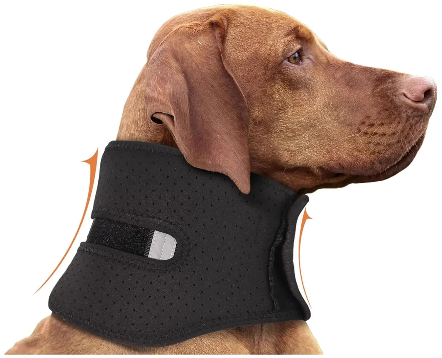Dog Neck Support Collar - Comfortable Recovery Solution Alternative to Traditional Plastic Cones