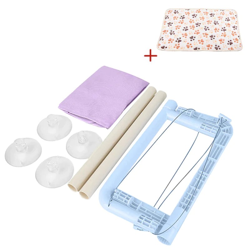 Premium Aerial Cat Bed Hammock - Window Seat Climbing Frame for Cats, Supports Up to 20kg