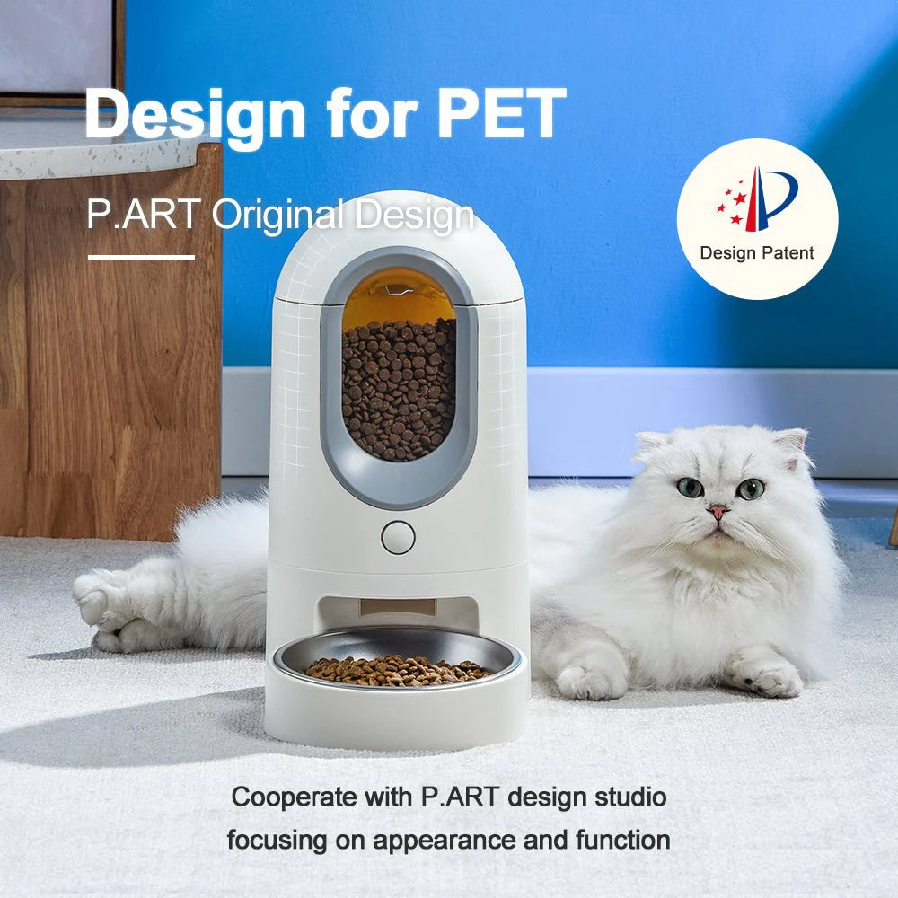 HEYBO WiFi Automatic Cat Feeder – App-Controlled Timed Dispenser