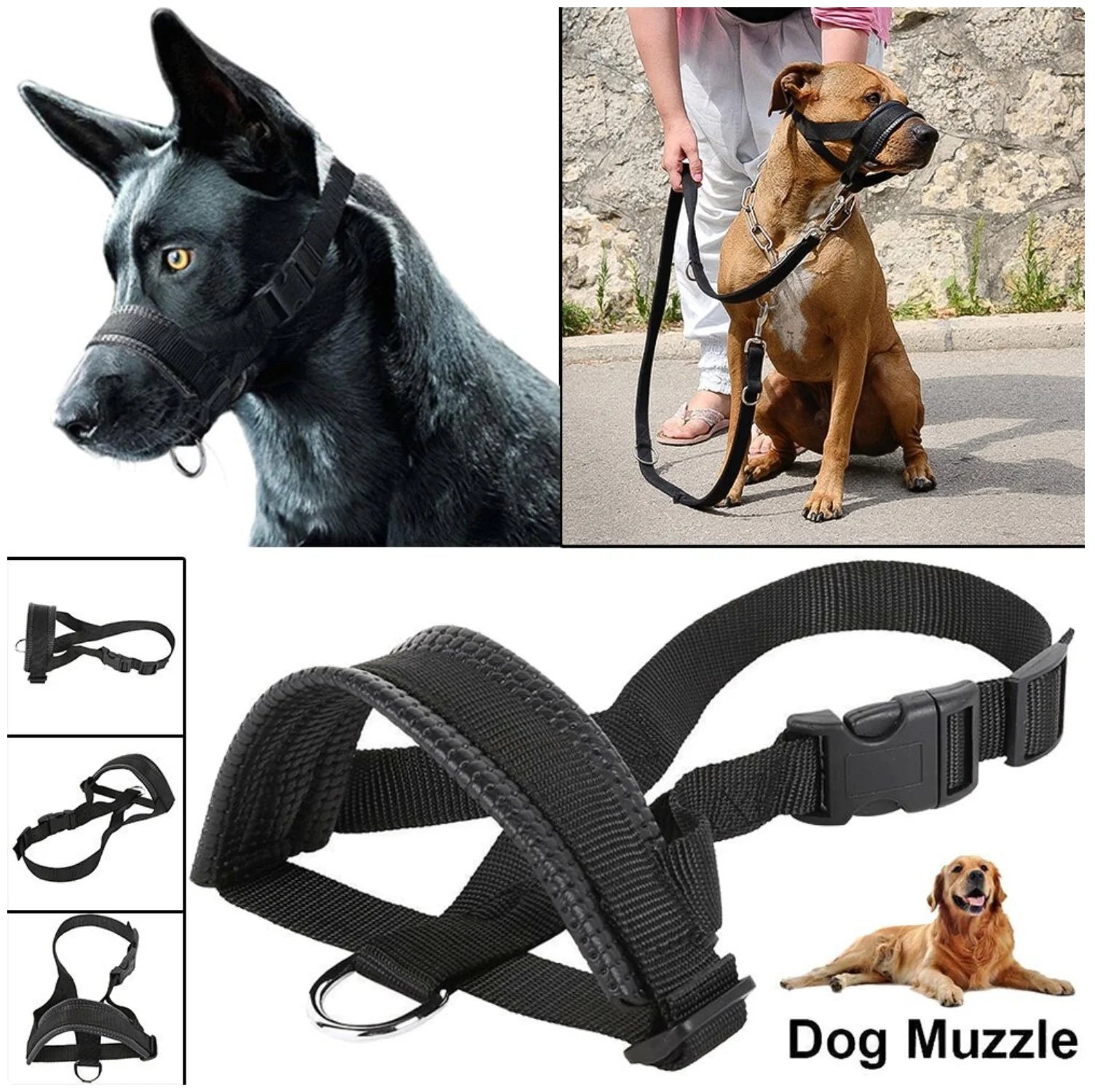 Adjustable Dog Muzzle 