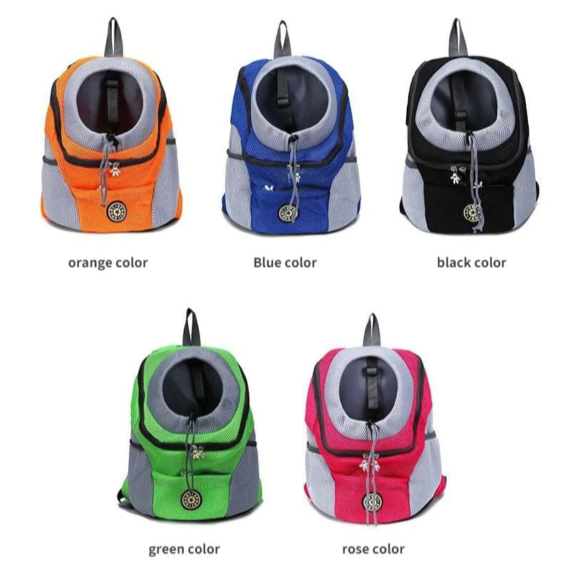 Breathable Pet Carrier Backpack – Adjustable for Cats & Small Dogs