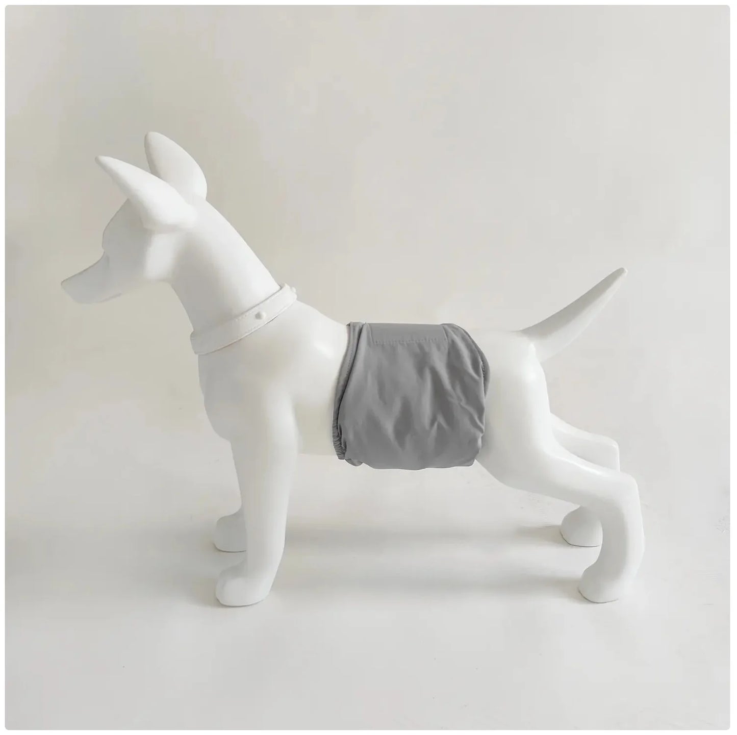 Waterproof Dog Belly Band & Diaper Wrap – Reusable Sanitary Pants