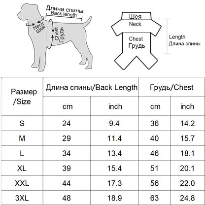 Waterproof Hooded Dog Winter Coat – Reflective Warm Jacket for Small Breeds