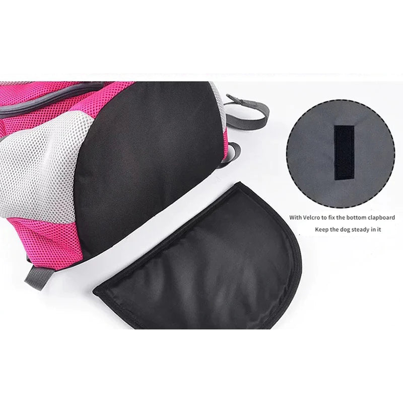 Breathable Pet Carrier Backpack – Adjustable for Cats & Small Dogs