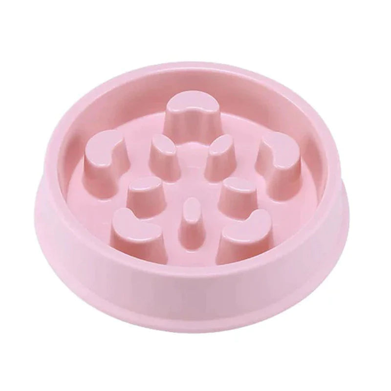 Slow Feed Non-Slip Bowl – Choke-Proof for Small Dogs & Cats