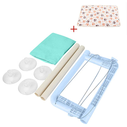 Premium Aerial Cat Bed Hammock - Window Seat Climbing Frame for Cats, Supports Up to 20kg