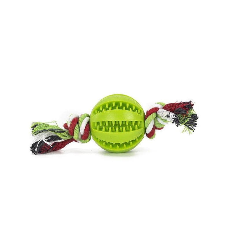 Interactive Chew Ball for Dogs – Tooth-Cleaning Food Toy