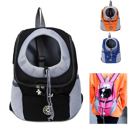 Breathable Pet Carrier Backpack – Adjustable for Cats & Small Dogs
