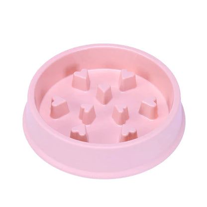 Slow Feed Non-Slip Bowl – Choke-Proof for Small Dogs & Cats