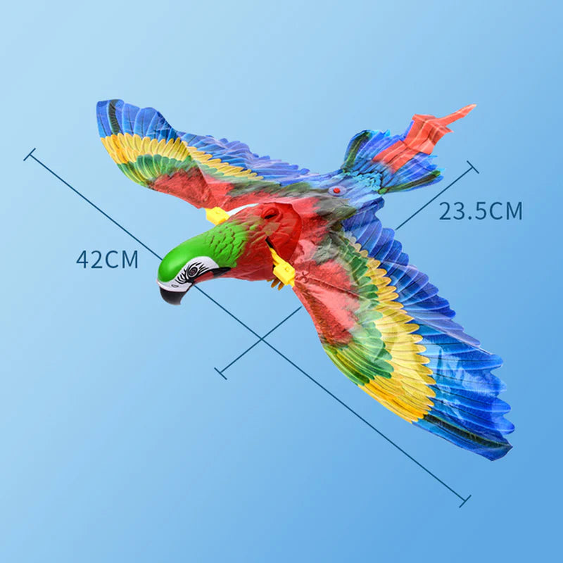 Electric Flying Bird Interactive Cat Toy – Ceiling-Mount Teaser
