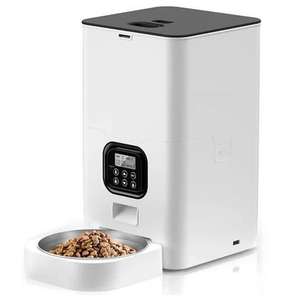 HEYBO WiFi Smart Pet Feeder – App-Controlled Automatic Feeding