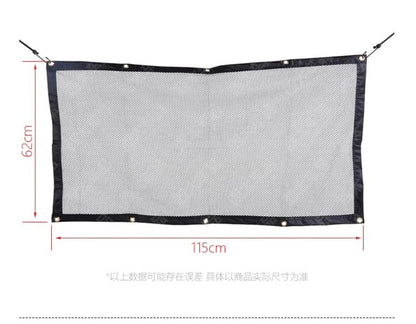 Dog Car Barrier Mesh - Adjustable Pet Safety Gate for Vehicles