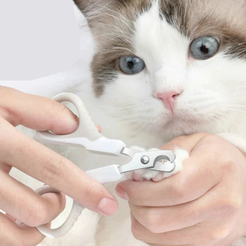 Professional Cat & Small Dog Nail Clippers – Safe Grooming Trimmer