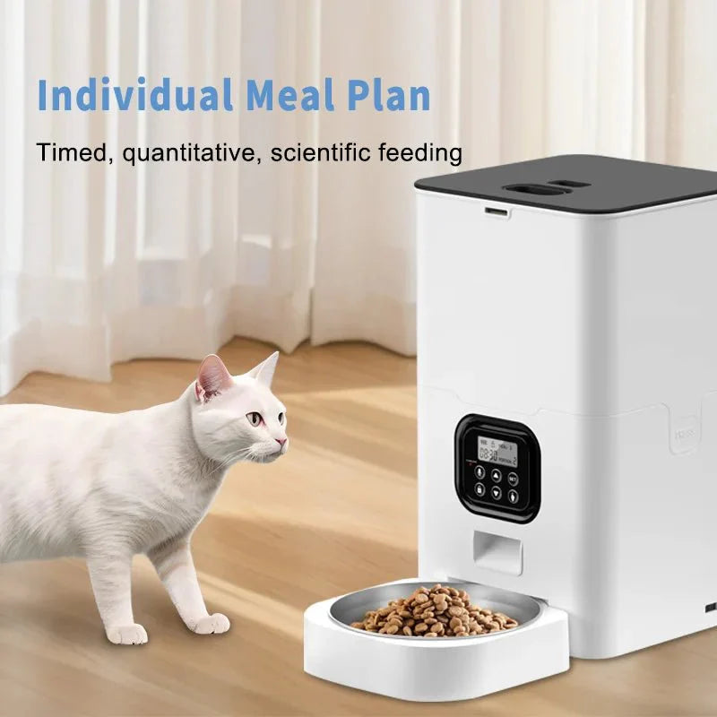 HEYBO WiFi Smart Pet Feeder – App-Controlled Automatic Feeding