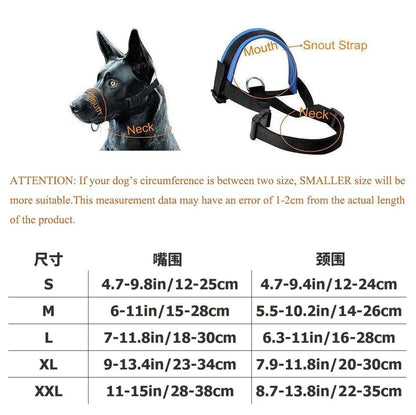 Adjustable Dog Muzzle 