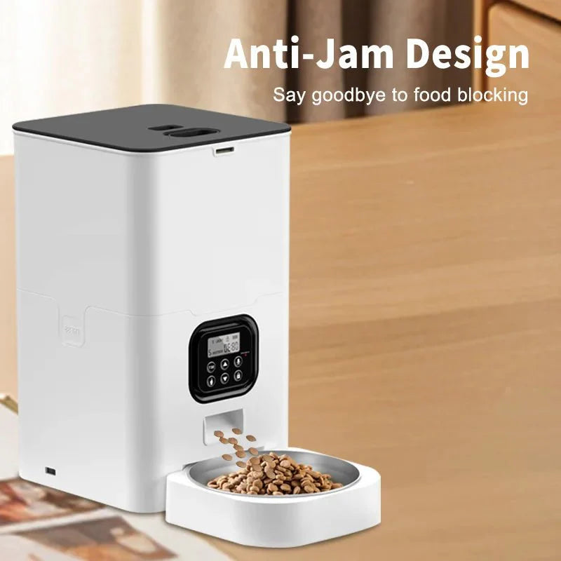HEYBO WiFi Smart Pet Feeder – App-Controlled Automatic Feeding