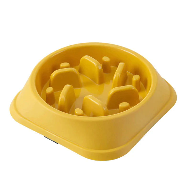 Slow Feed Non-Slip Bowl – Choke-Proof for Small Dogs & Cats