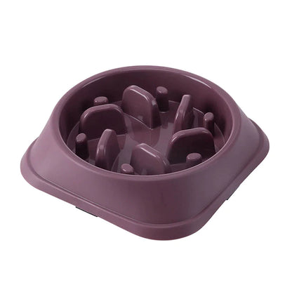 Slow Feed Non-Slip Bowl – Choke-Proof for Small Dogs & Cats