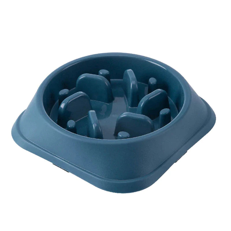 Slow Feed Non-Slip Bowl – Choke-Proof for Small Dogs & Cats