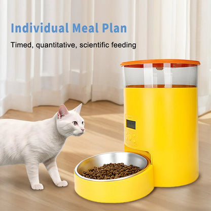 HEYBO 4L Automatic Pet Feeder – WiFi Double Anti-Blocking Design
