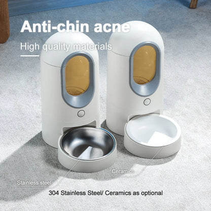 HEYBO WiFi Automatic Cat Feeder – App-Controlled Timed Dispenser